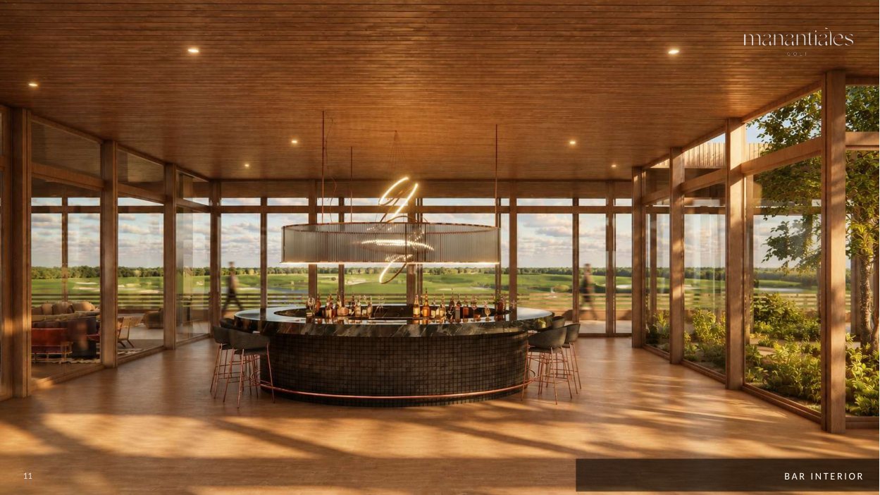 Bar interior del hotel