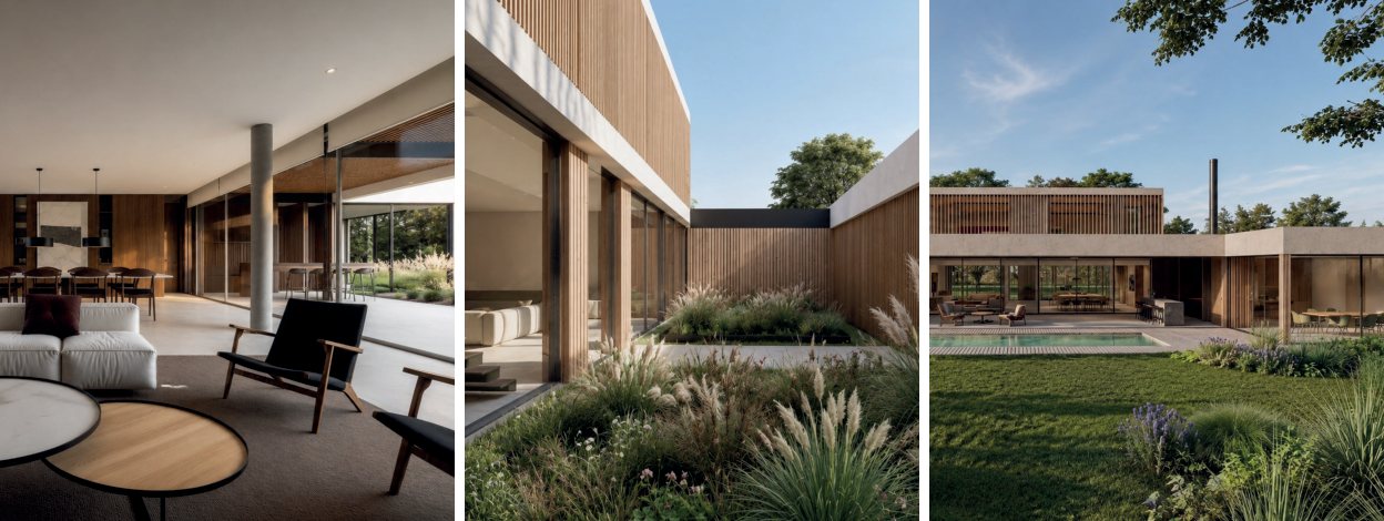 Tipología A · Dos plantas · 610 m²