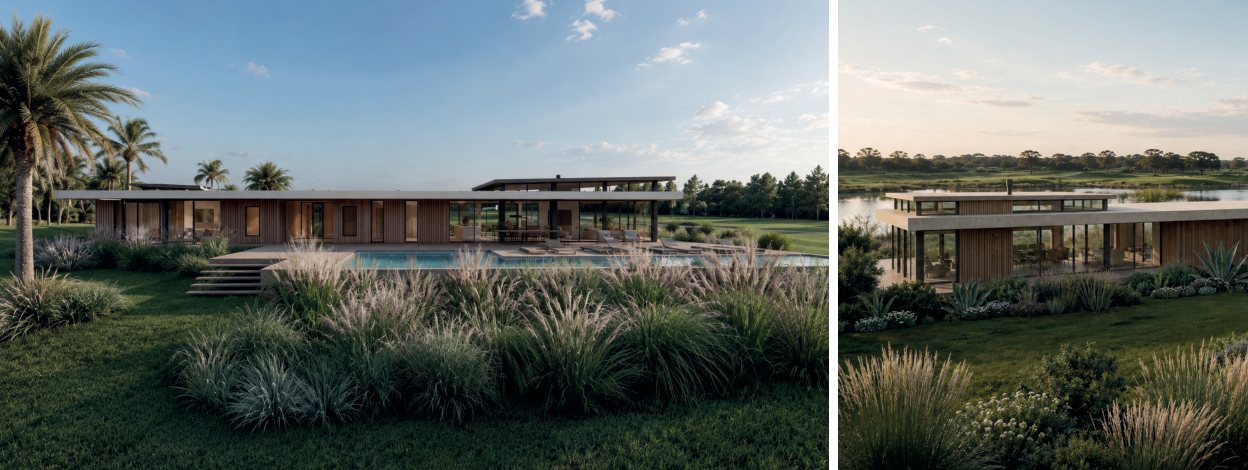 Tipología E · Una planta · 250 m²